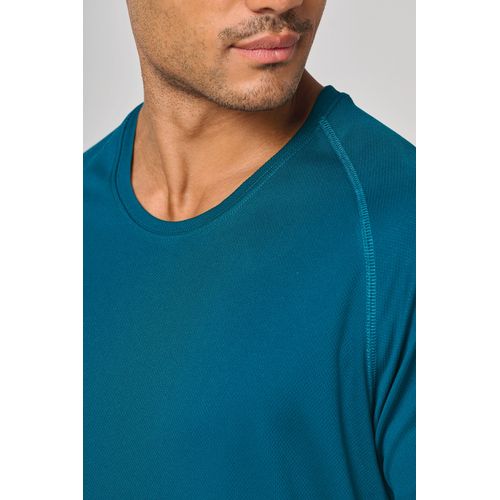 T-shirt de sport à col rond recyclé homme - 18