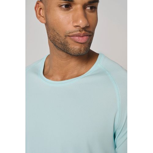 T-shirt de sport à col rond recyclé homme thumbnail 5