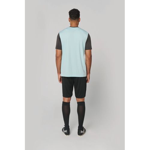 Camiseta multideporte bicolor de manga corta unisex