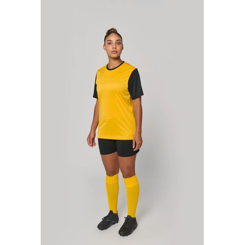 Camiseta multideporte bicolor de manga corta unisex