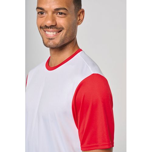 Maillot manches courtes bicolore unisexe - 6