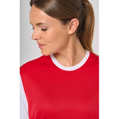 Maillot manches courtes bicolore unisexe - 7