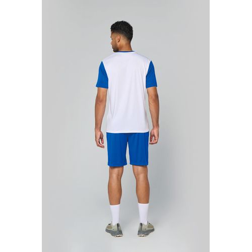 Maillot manches courtes bicolore unisexe - 3