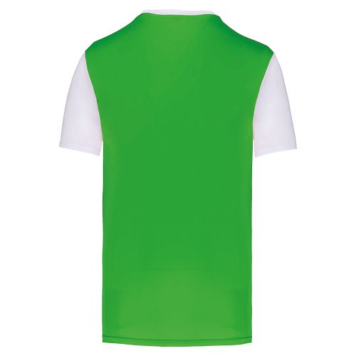 Camiseta multideporte bicolor de manga corta unisex