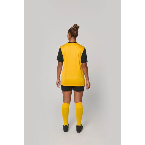 Camiseta multideporte bicolor de manga corta unisex
