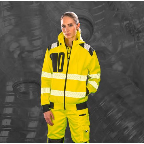 Sweat-shirt à capuche de sécurité recyclé - 2