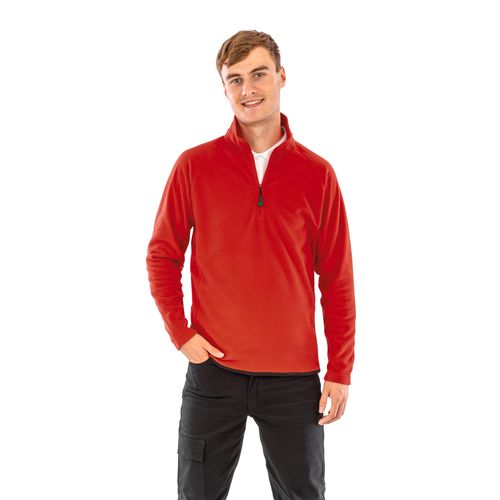 Micropolaire recyclée col zippé - 1