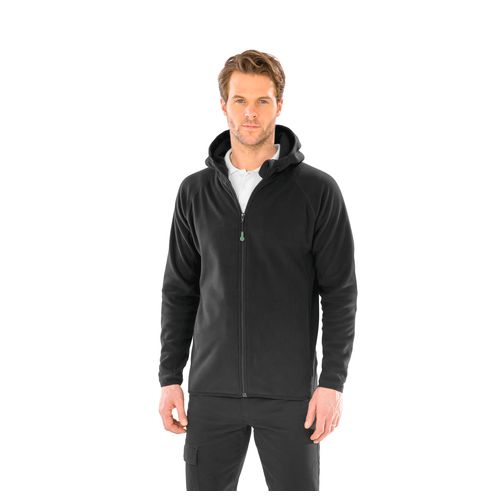 Veste à capuche en micropolaire recyclée - 1