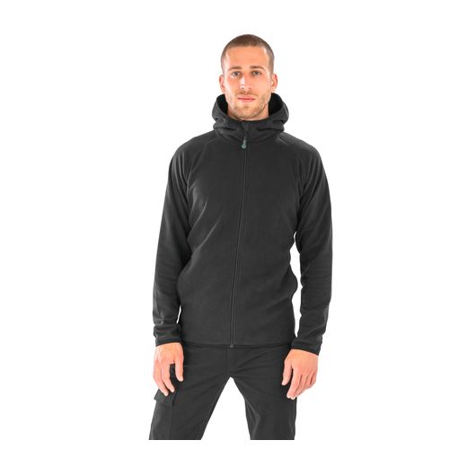 Veste à capuche en micropolaire recyclée - 2