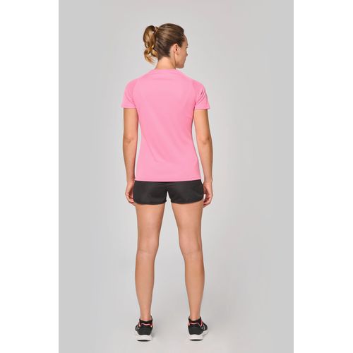 T-shirt de sport à col rond recyclé femme - 10