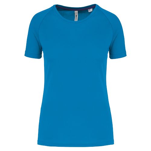 T-shirt de sport à col rond recyclé femme - 21
