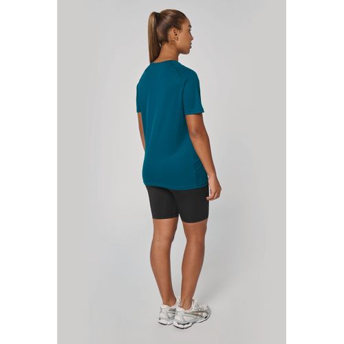 T-shirt de sport à col rond recyclé femme thumbnail 4