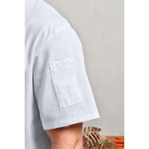 Veste chef cuisinier manches courtes Coolchecker® - 4