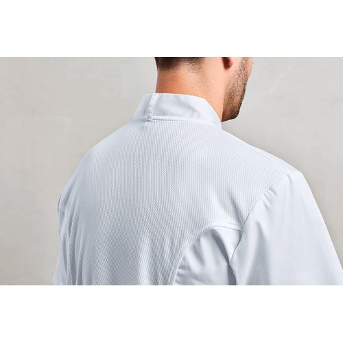Veste chef cuisinier manches courtes Coolchecker® - 3