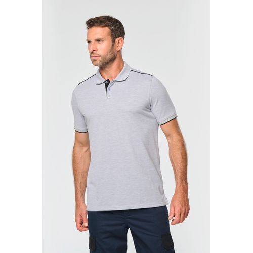 Polo Day To Day contrasté manches courtes homme - 1