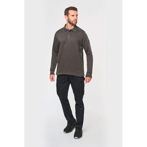 Sweat-shirt col polo homme - 5