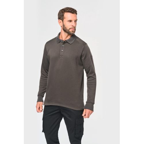 Sweat-shirt col polo homme - 1