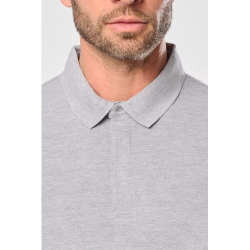Polo col boutons pression manches courtes homme - 8