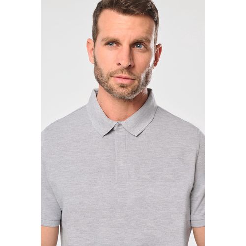 Polo col boutons pression manches courtes homme - 3