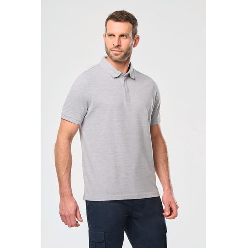 Polo col boutons pression manches courtes homme - 1