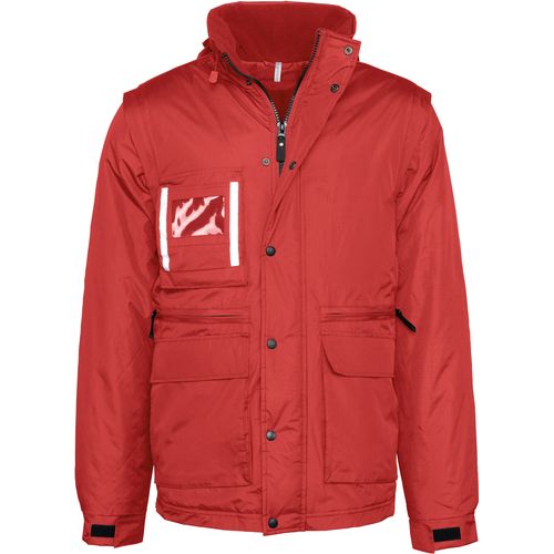 Parka workwear con mangas amovibles hombre