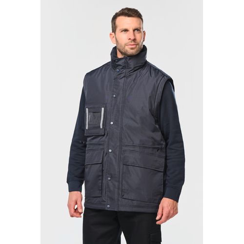 Parka workwear con mangas amovibles hombre