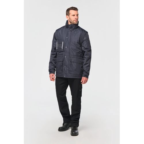 Parka workwear con mangas amovibles hombre