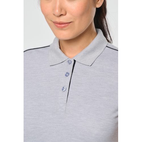 Polo Day To Day contrasté manches courtes femme - 3