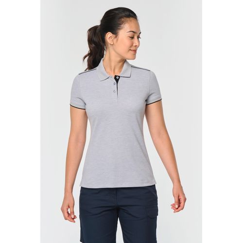 Polo Day To Day contrasté manches courtes femme - 1