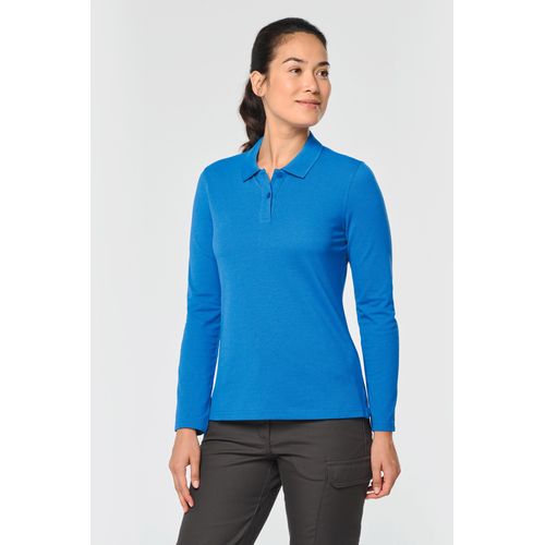 Polo manches longues femme - 1