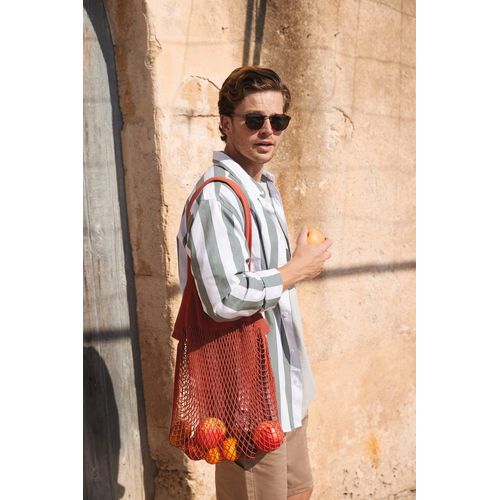 Filet à provisions en coton bio - 1