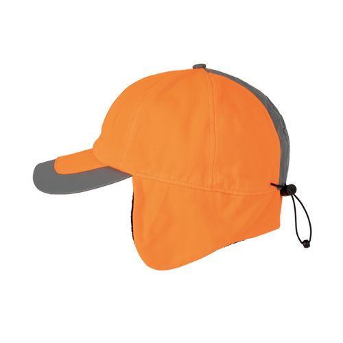 Casquette hiver fluorescente - 6 panneaux - 6