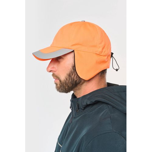 Casquette hiver fluorescente - 6 panneaux - 3