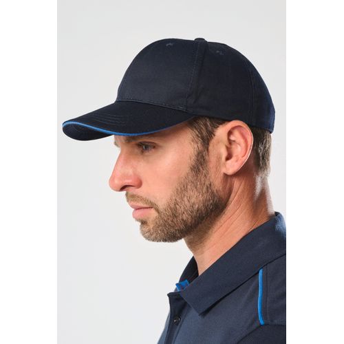 Casquette sandwich contrasté 6 panneaux OEKO-TEX® STANDARD 100 - 3