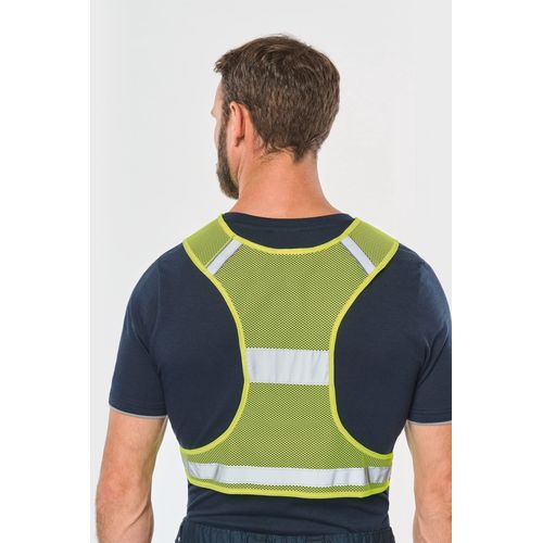 Gilet en filet fluorescent - 2