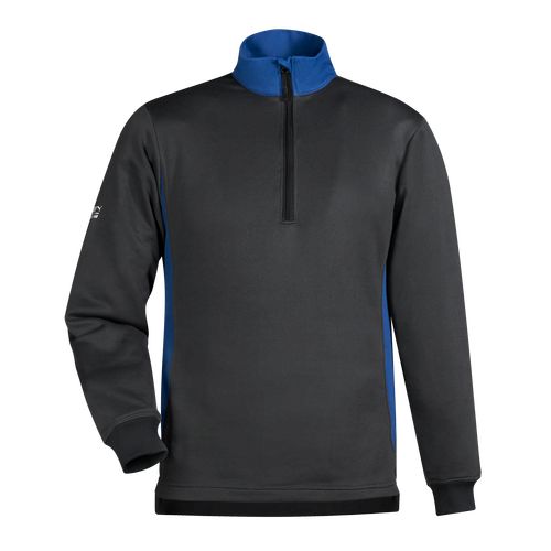 Sweat-shirt col zippé unisexe - 2