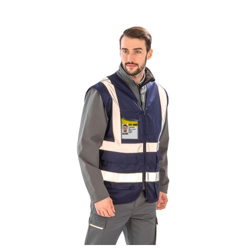 Gilet de sécurité zippé - 1
