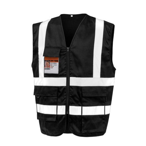 Gilet de sécurité zippé thumbnail 4