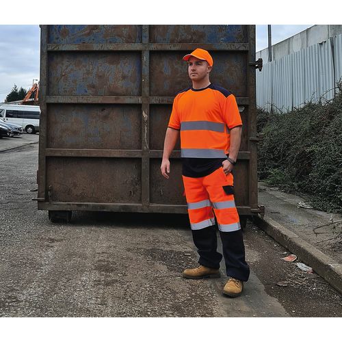 T-shirt bicolore Hi-vis - 1