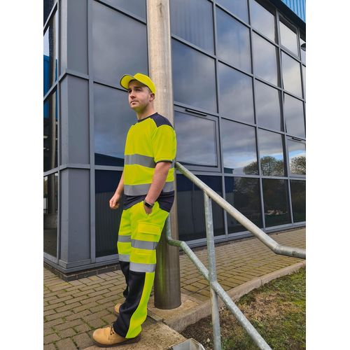 T-shirt bicolore Hi-vis - 2