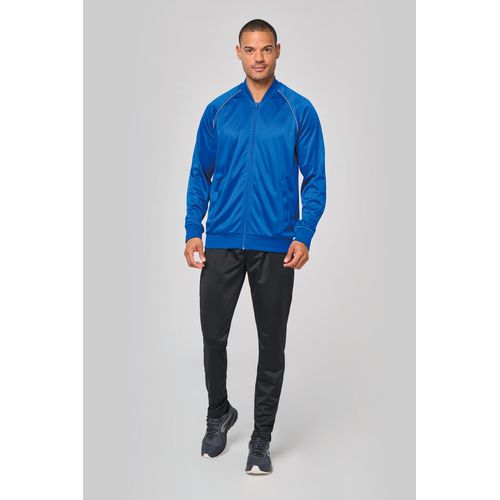 Veste de survêtement zippée avec liseré unisexe - 4
