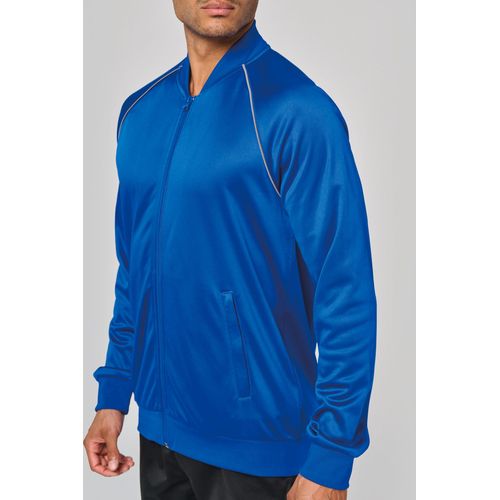 Veste de survêtement zippée avec liseré unisexe - 16