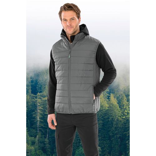 Bodywarmer recyclé et matelassé Core - 1
