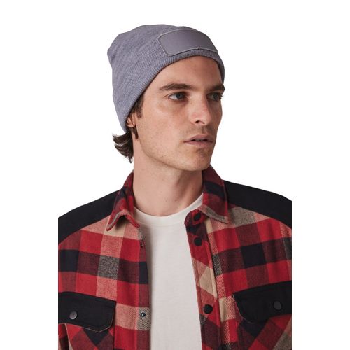 Bonnet recyclé avec patch thumbnail 4