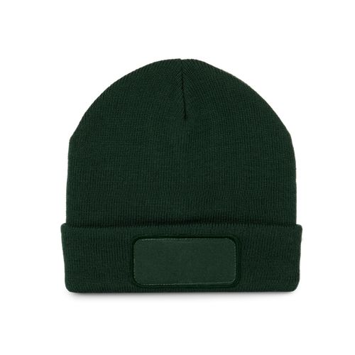 Gorro reciclado con parche y forro Thinsulate™