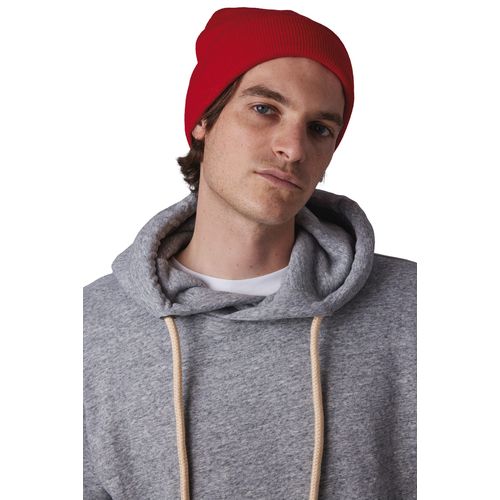 Bonnet recyclé avec revers tricoté - 6