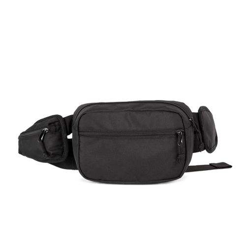 Sac banane recyclé grand format avec pochette latérale - 4