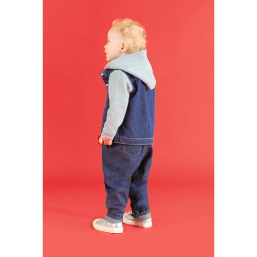 Veste en jean à capuche enfant - 2