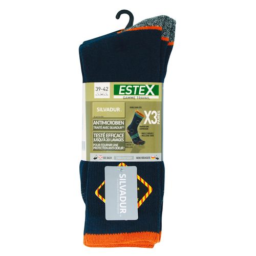 Lot de 3 paires de chaussettes NO COMPRIM