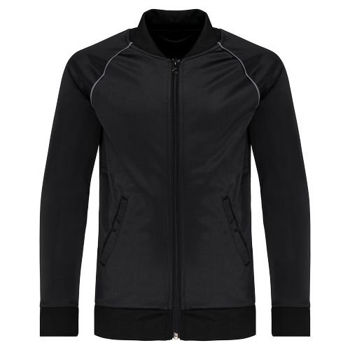Veste de survêtement zippée avec liseré enfant - 1
